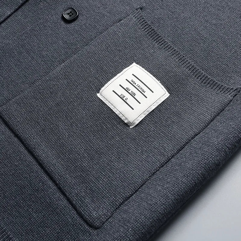 JAMES™ | Four-Bar Knit Blazer