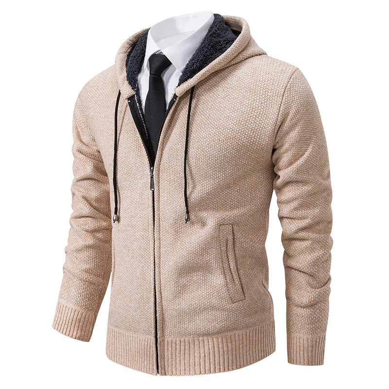 JAMES™ | Fleece Zip-Up Cardigan