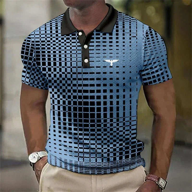 JAMES™ | Men's 3D Print Polo