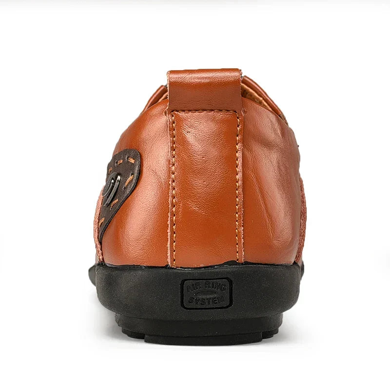 JAMES™ | Men's Hand-Stitched Leather Slip-On