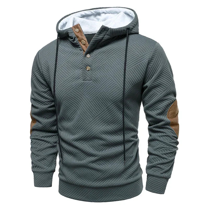 JAMES™ | HALF-BUTTON SWEATER