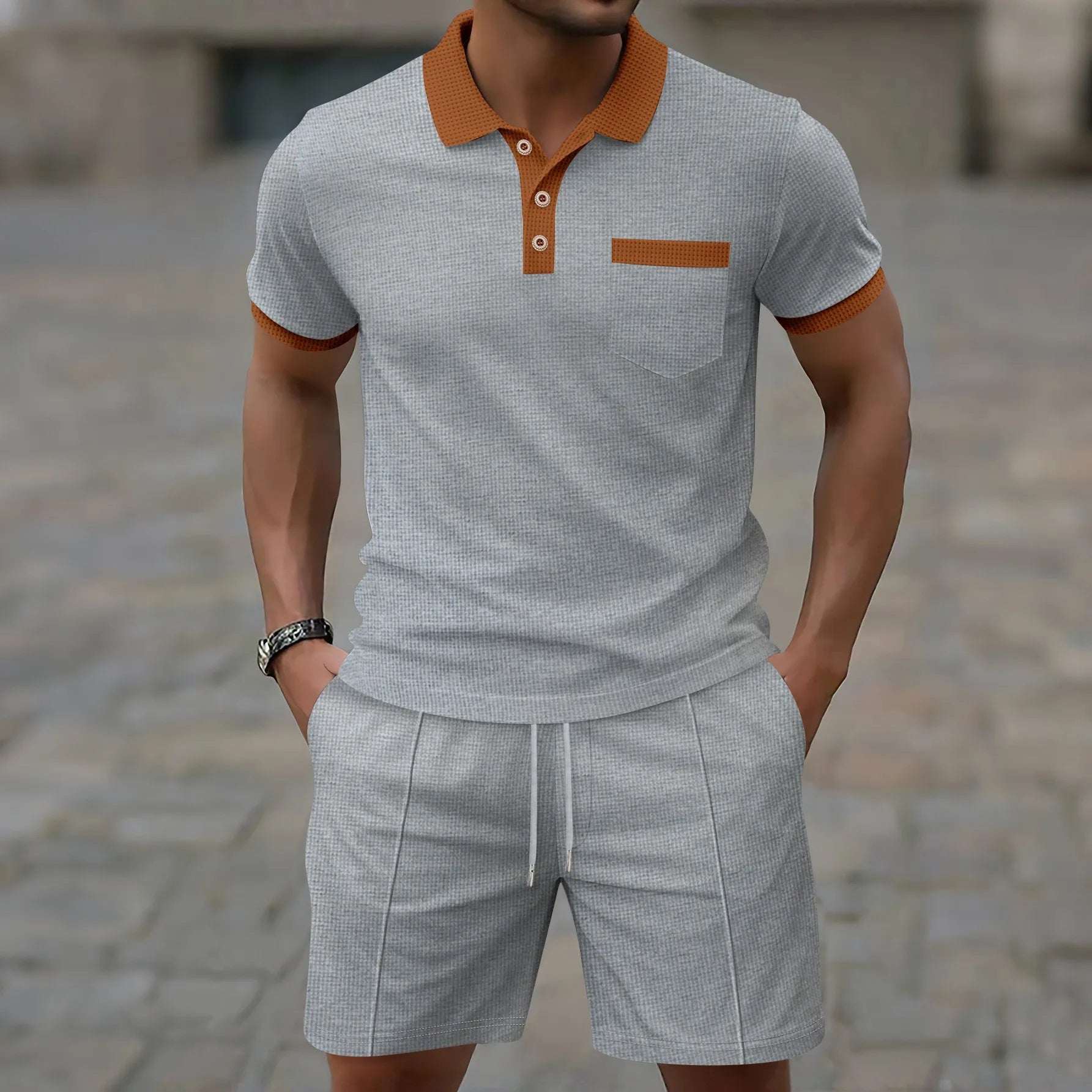 JAMES™ | Men's Coordinated Polo Set