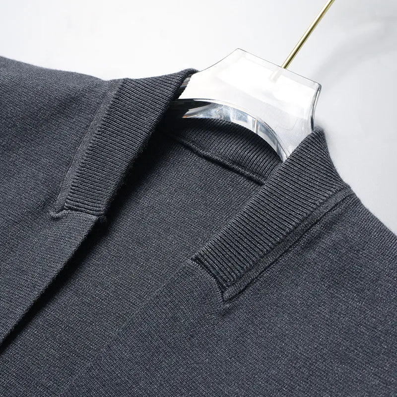 JAMES™ | Four-Bar Knit Blazer