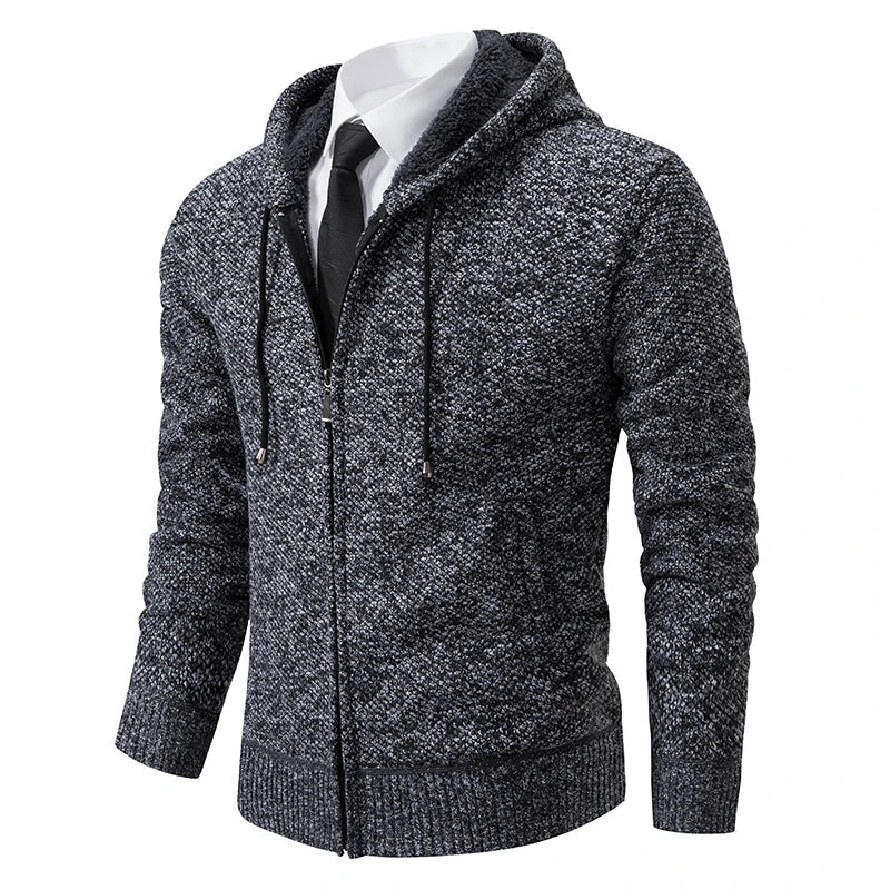 JAMES™ | Fleece Zip-Up Cardigan