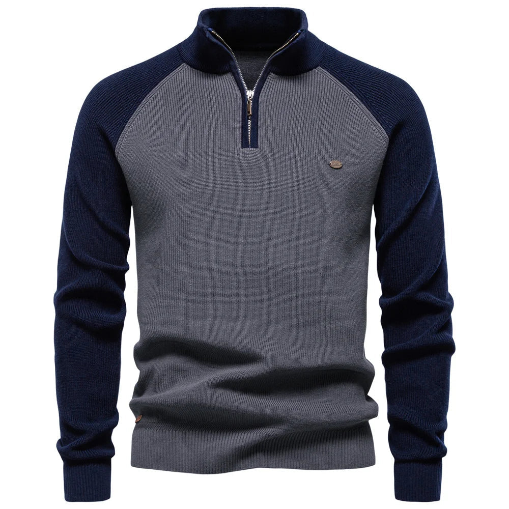JAMES™ | QUARTER ZIP SWEATER FOR MEN