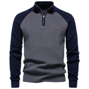 JAMES™ | QUARTER ZIP SWEATER FOR MEN