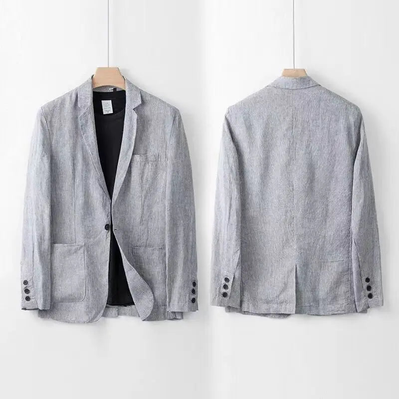JAMES™ | Men's Linen-Cotton Suit