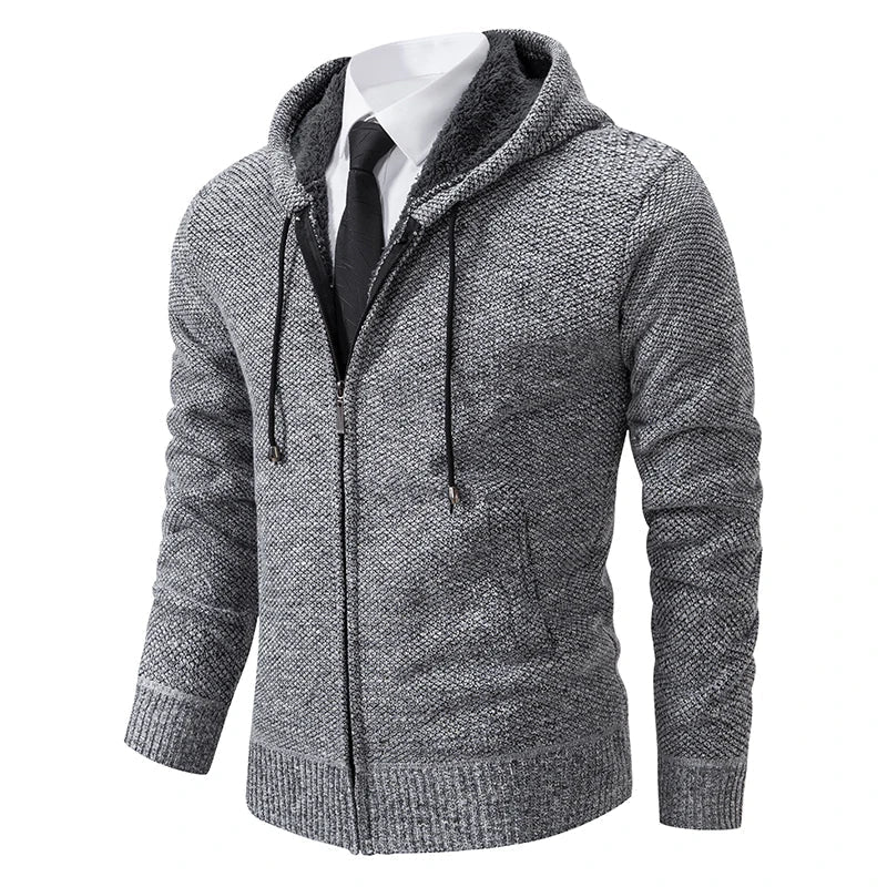JAMES™ | Fleece Zip-Up Cardigan