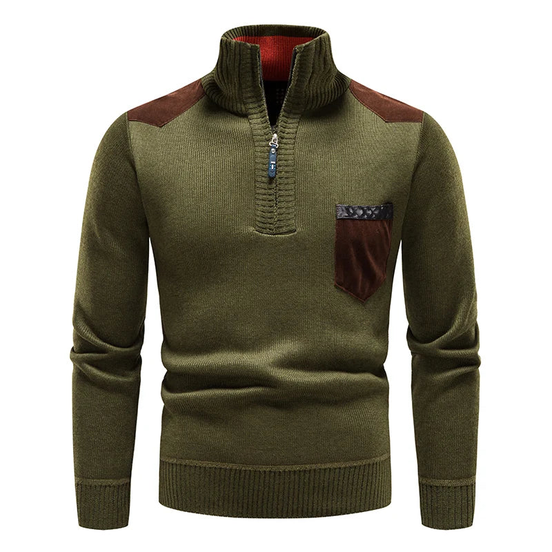 JAMES™ | MEN'S FLEECE SWEATER WITH ZIP
