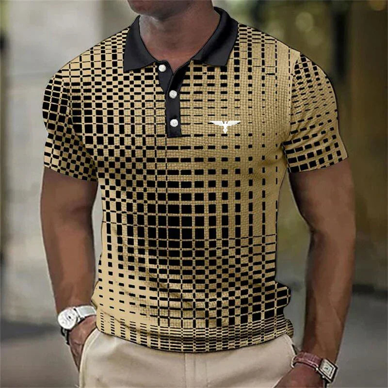 JAMES™ | Men's 3D Print Polo
