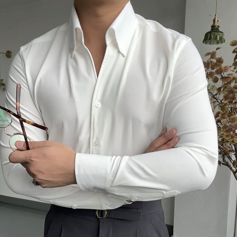 JAMES™ | MEN'S BAMBOO V-NECK SHIRT