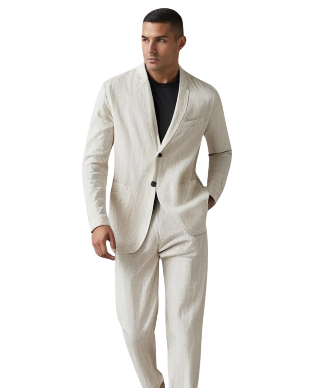 JAMES™ | Men's Pure Linen Coordinate Set