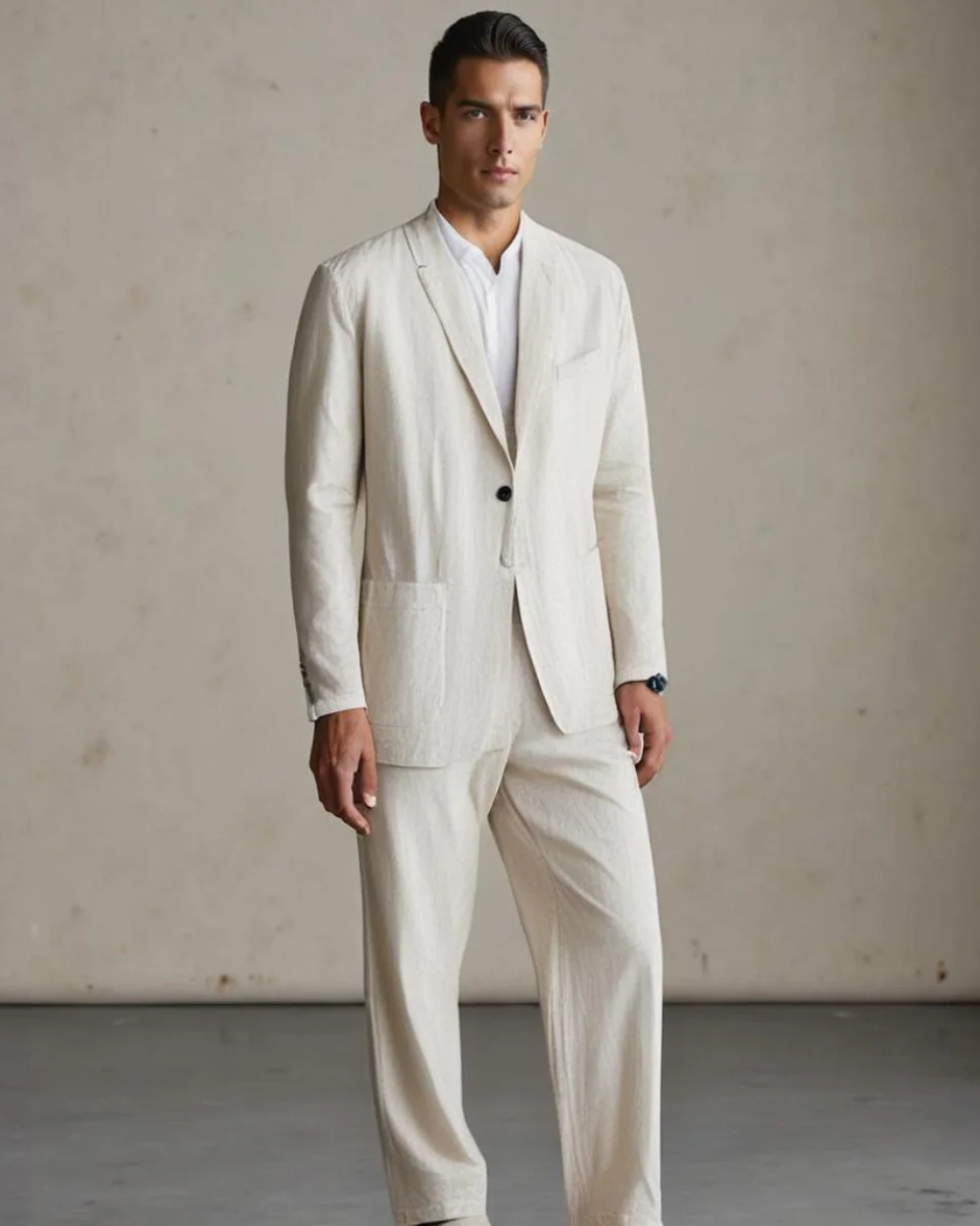JAMES™ | Men's Pure Linen Coordinate Set
