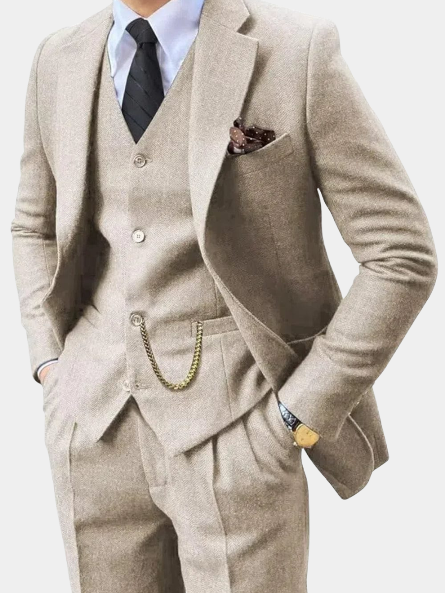 JAMES| HERRINGBONE SUIT