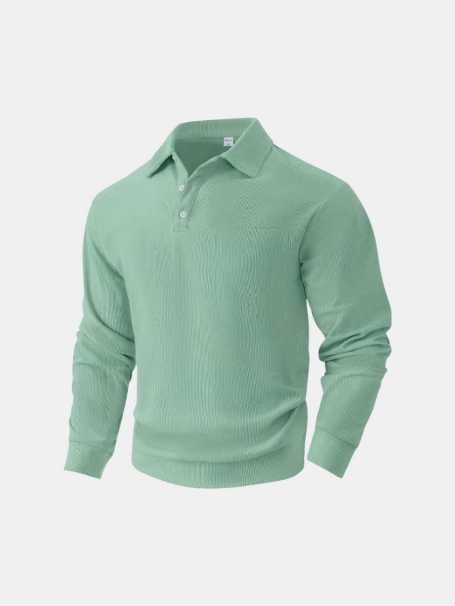 JAMES™ | Long-Sleeve Corduroy Shirt