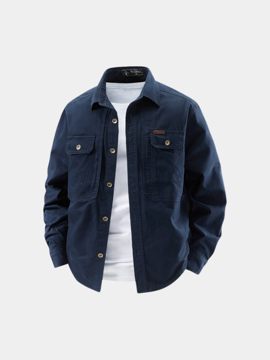 JAMES™ | LONG SLEEVE UTILITY SHIRT FOR MEN