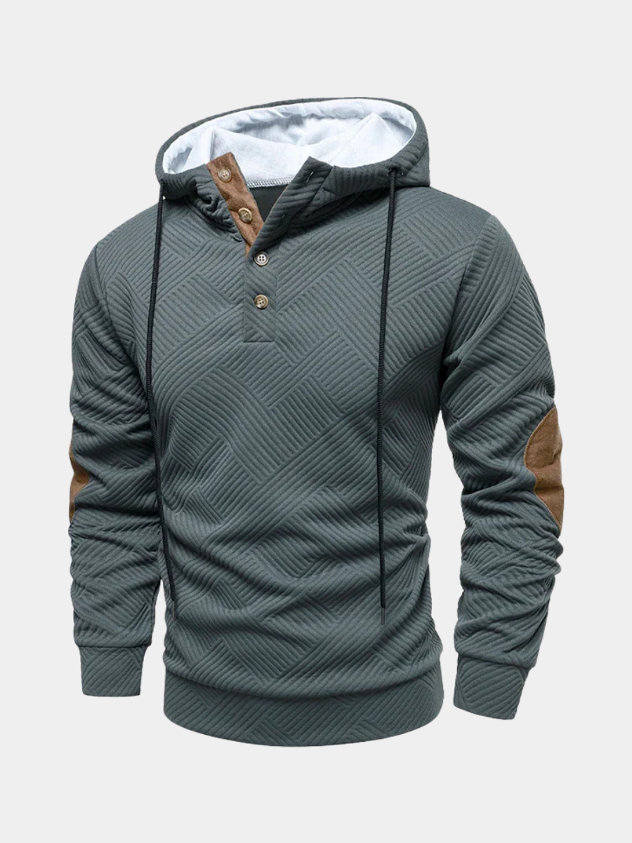 JAMES™ | HALF-BUTTON SWEATER