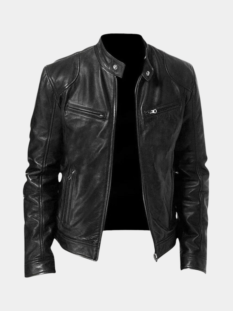 JAMES™ | ELEGANT LEATHER JACKET