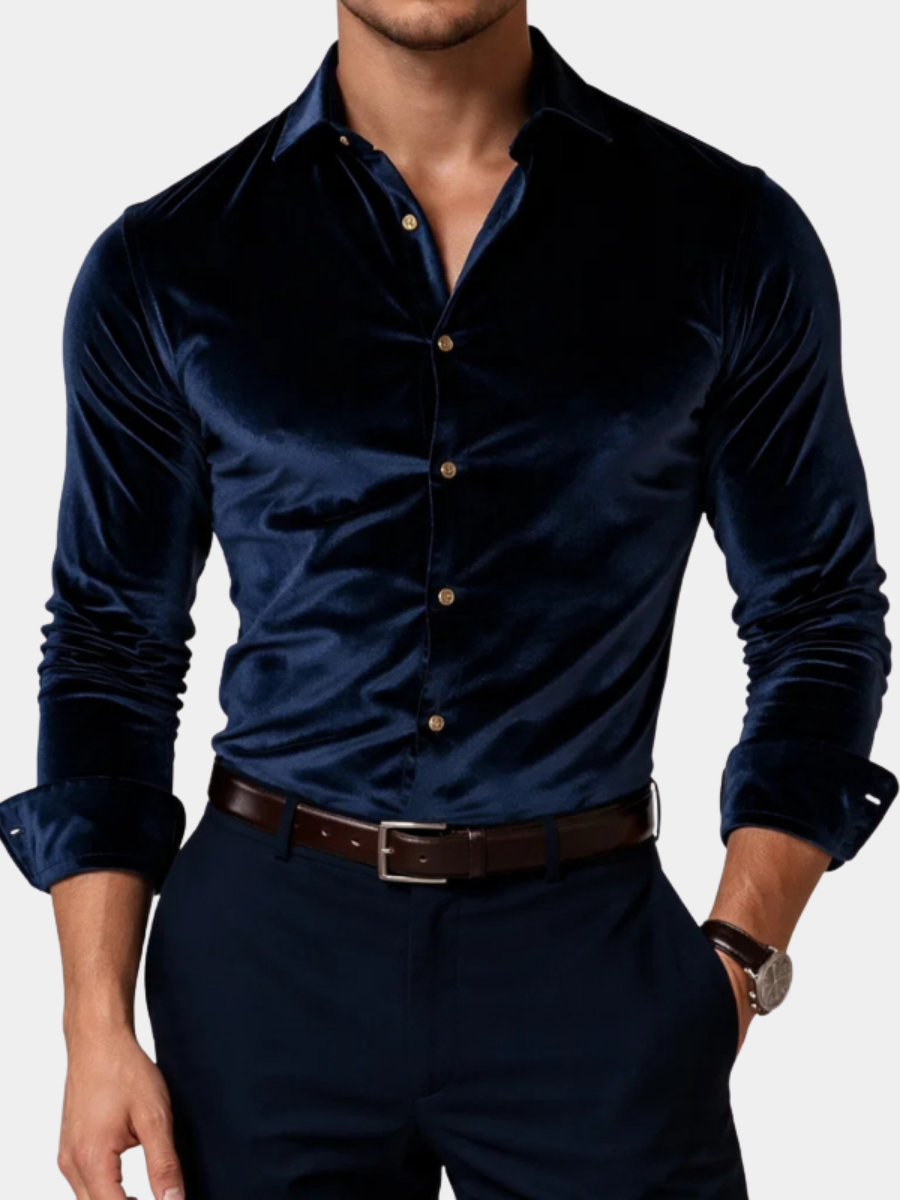 JAMES™ | VELVET SHIRT FOR MEN