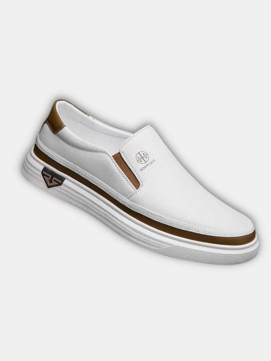 JAMES™ | Men's Full-Grain Leather Slip-On Loafer