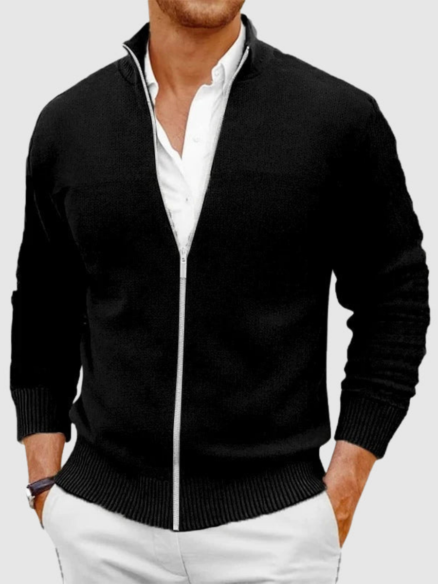 JAMES™ | Zip-Up Cardigan