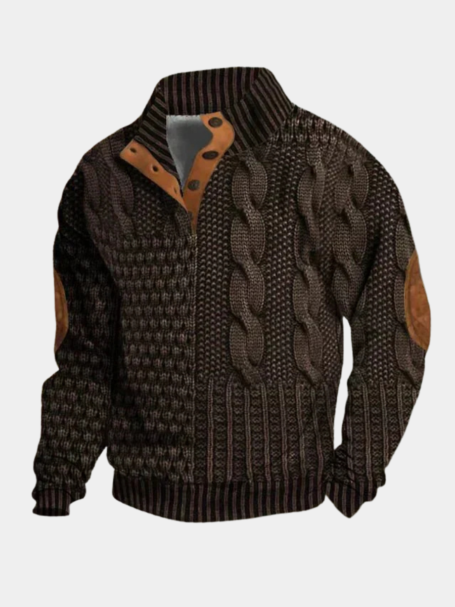 JAMES™ | RETRO PRINTED SWEATER