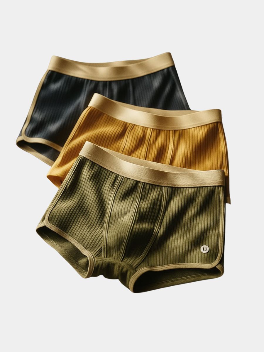 JAMES™ | MEN'S ORGANIC COTTON BOXERS (3-PACK)