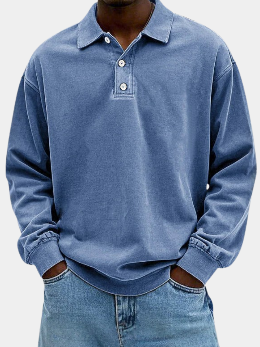 JAMES™ | DAILY LONG SLEEVE POLO