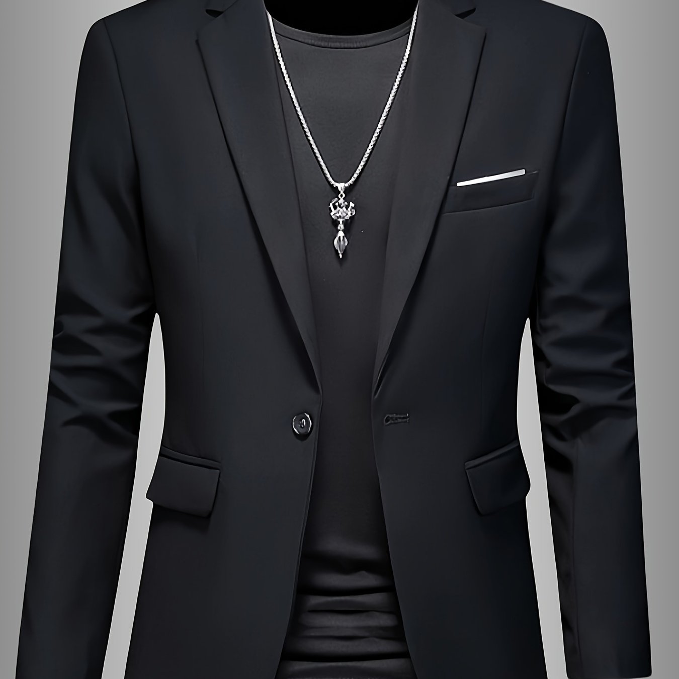 JAMES™ | Men's Skinny-Fit Woven Blazer