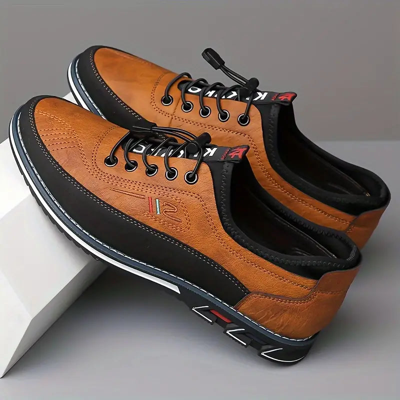 JAMES™ | Men's Artisan-Made Vegan Leather Oxford
