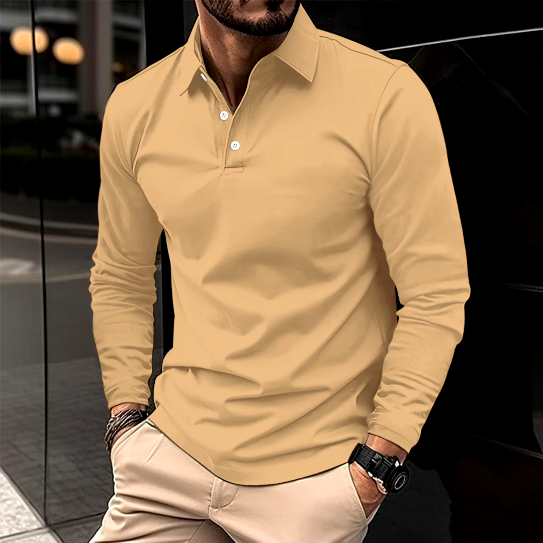JAMES™ | Collared Long-Sleeve