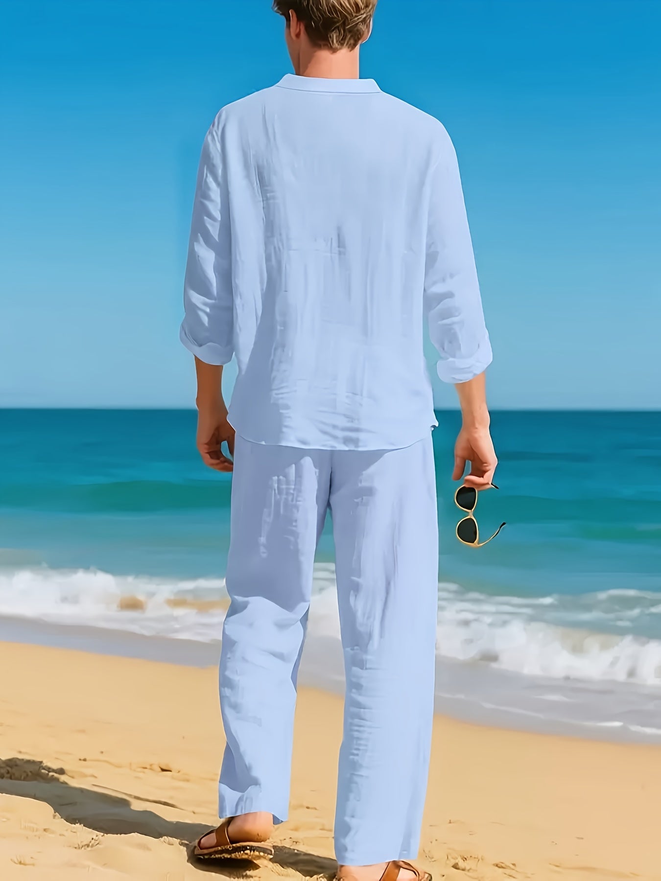 JAMES™ | Men's Woven Linen Co-ords