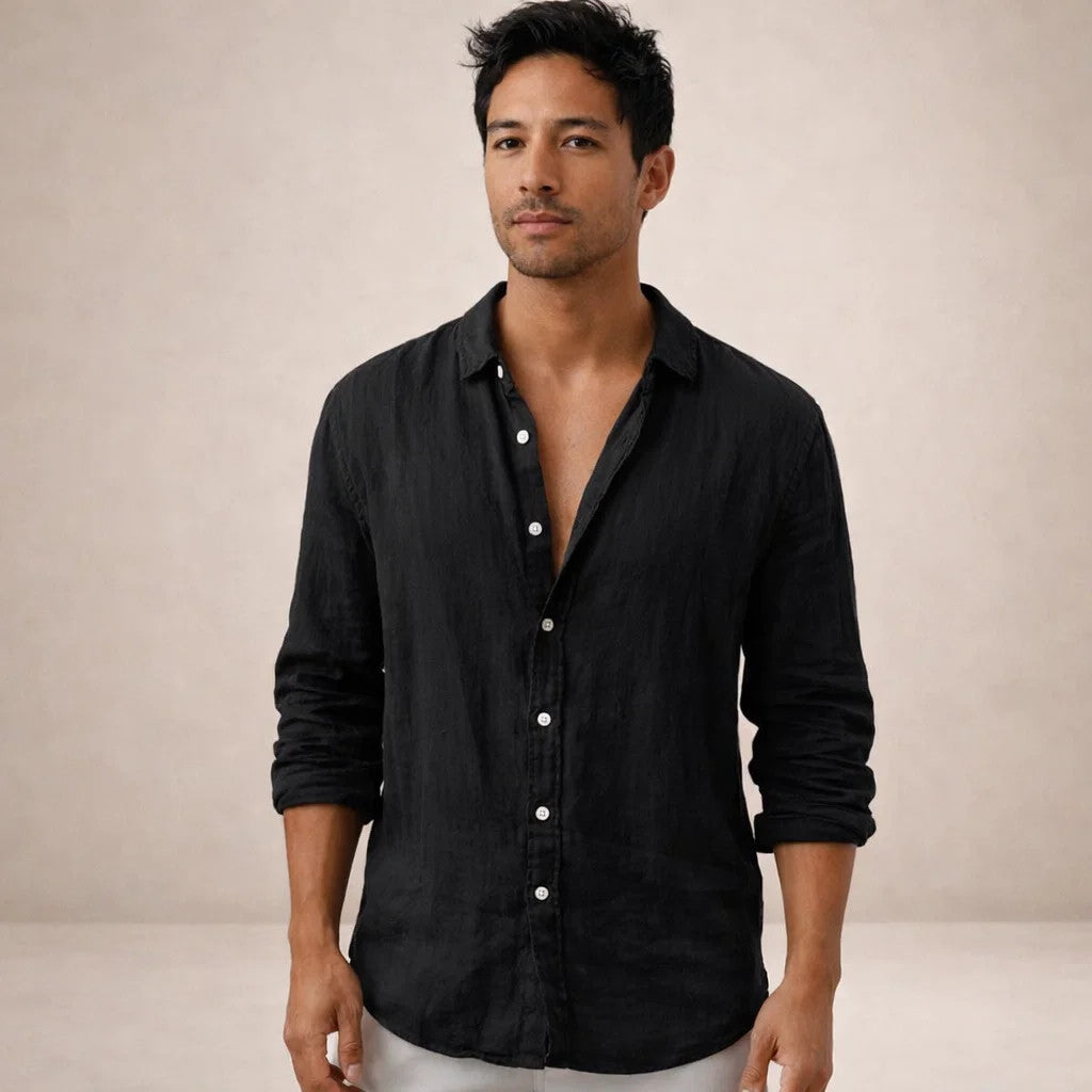 JAMES™ | Open Collar Shirt