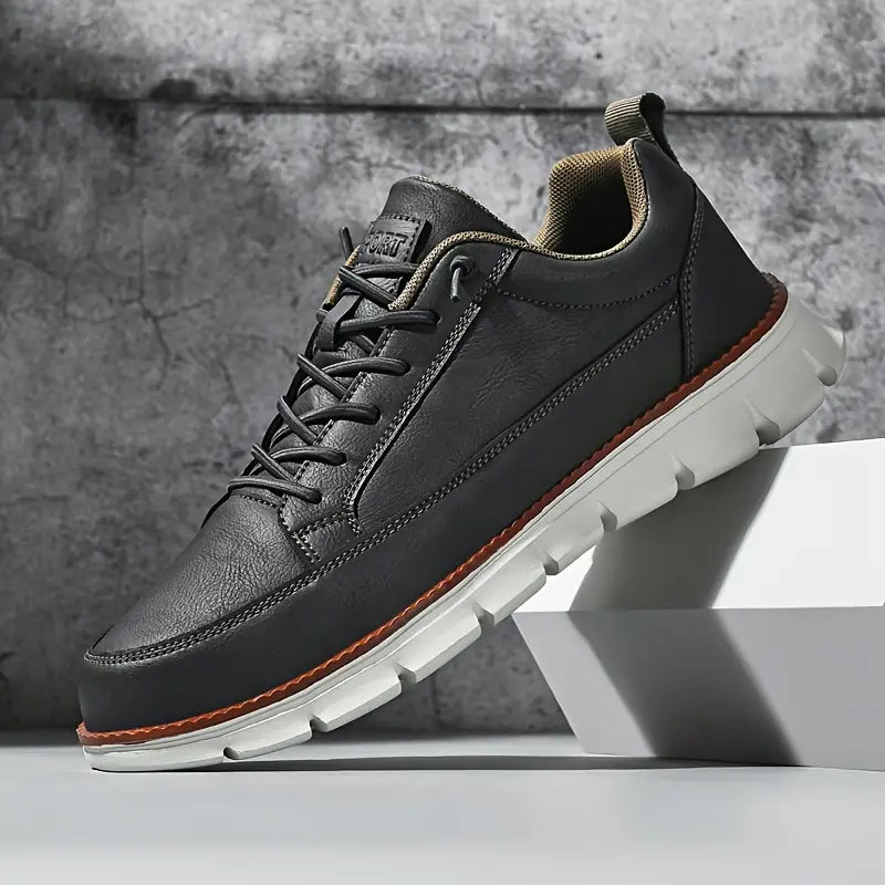 JAMES™ | Men's Leather Orthopedic Support Sneaker