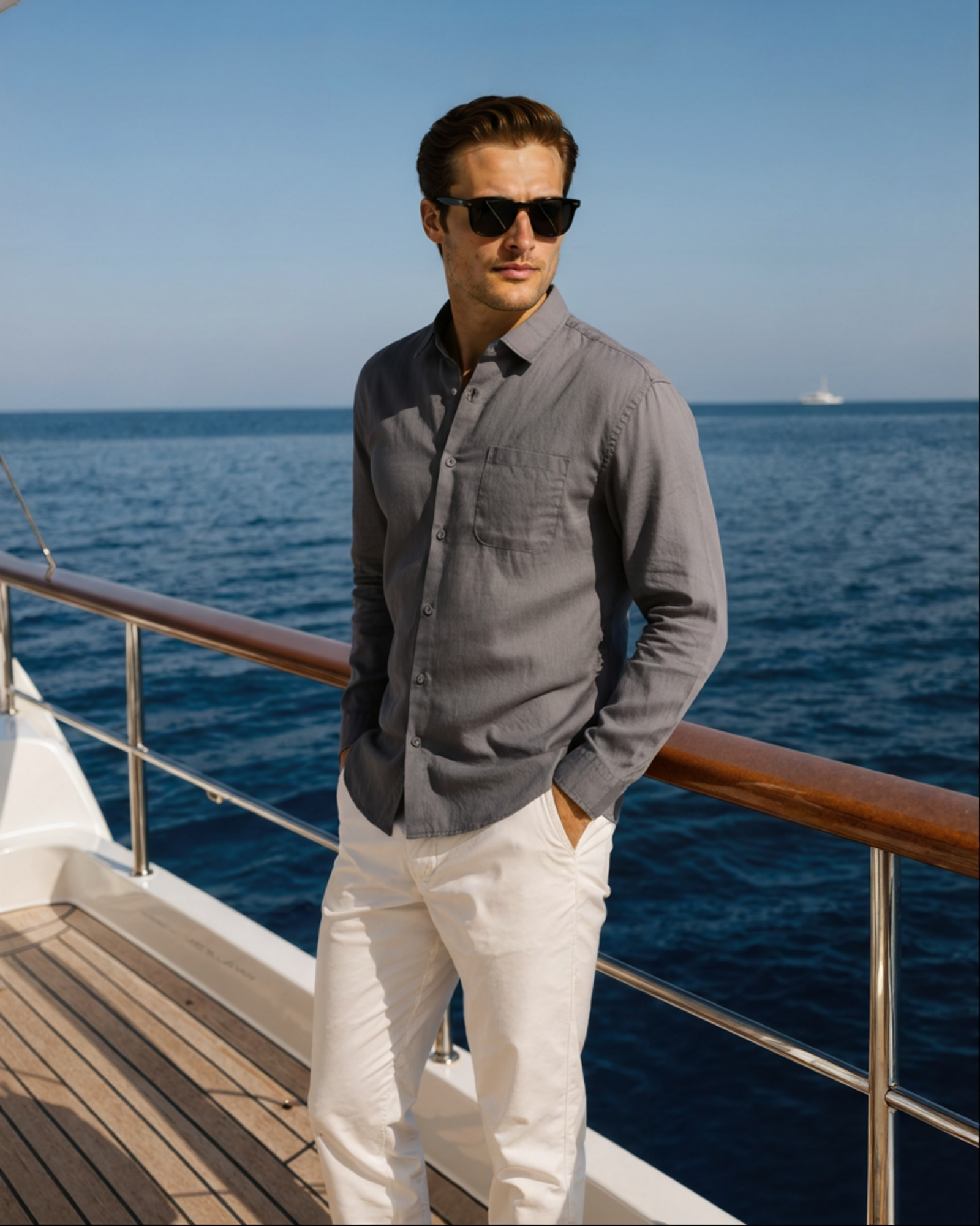 JAMES™ | 100% LINEN SHIRT