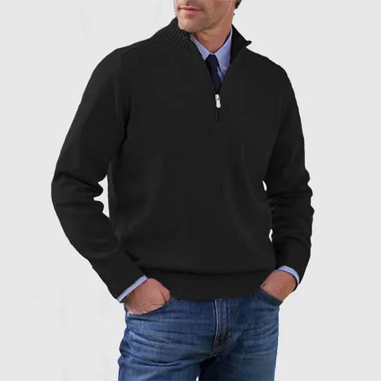 JAMES™ | CASUAL HALF-ZIP SWEATER