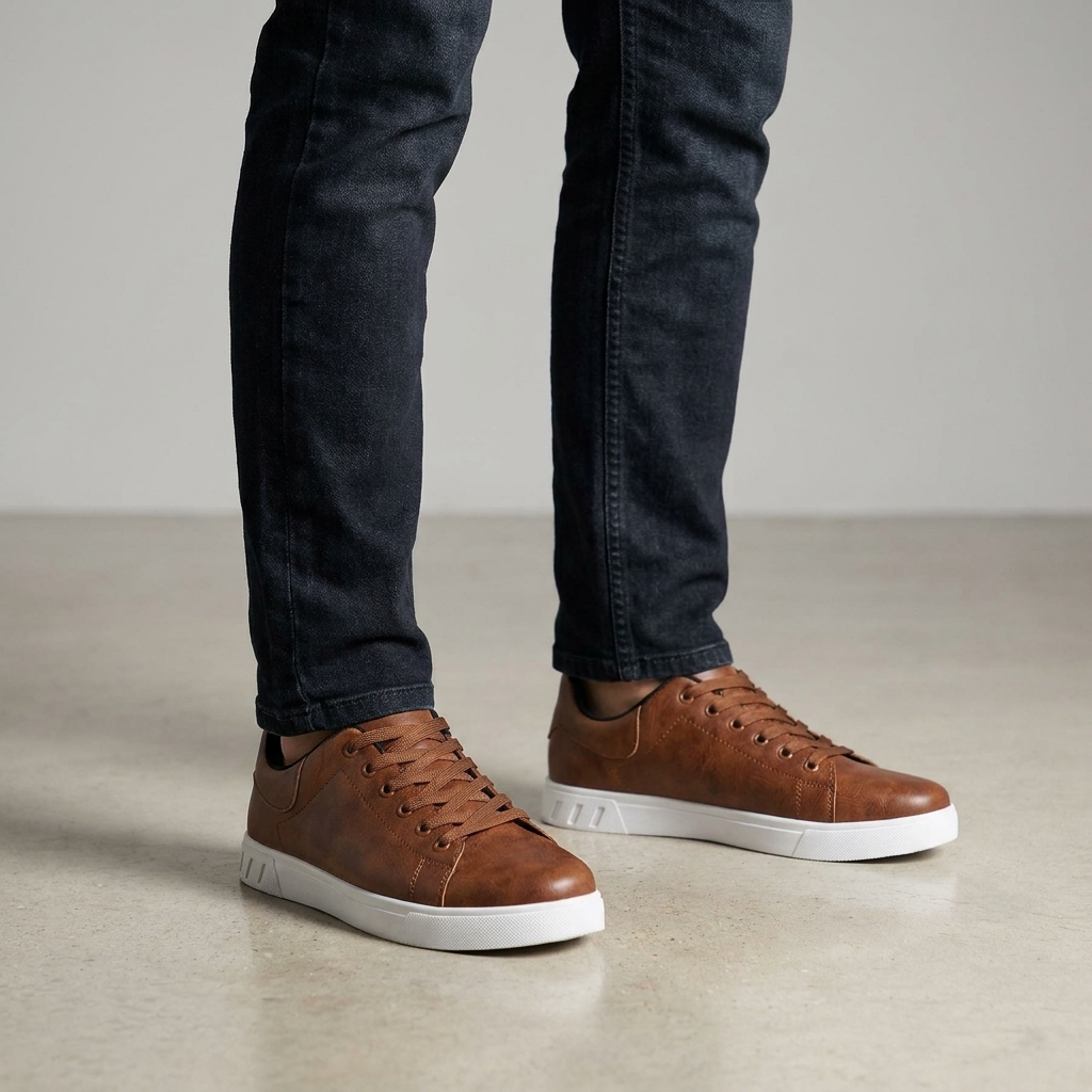 JAMES™ | Leather Trainers