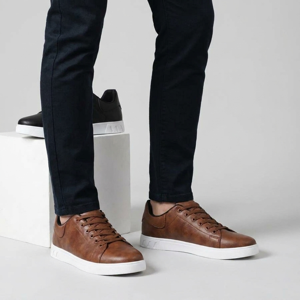 JAMES™ | Leather Trainers