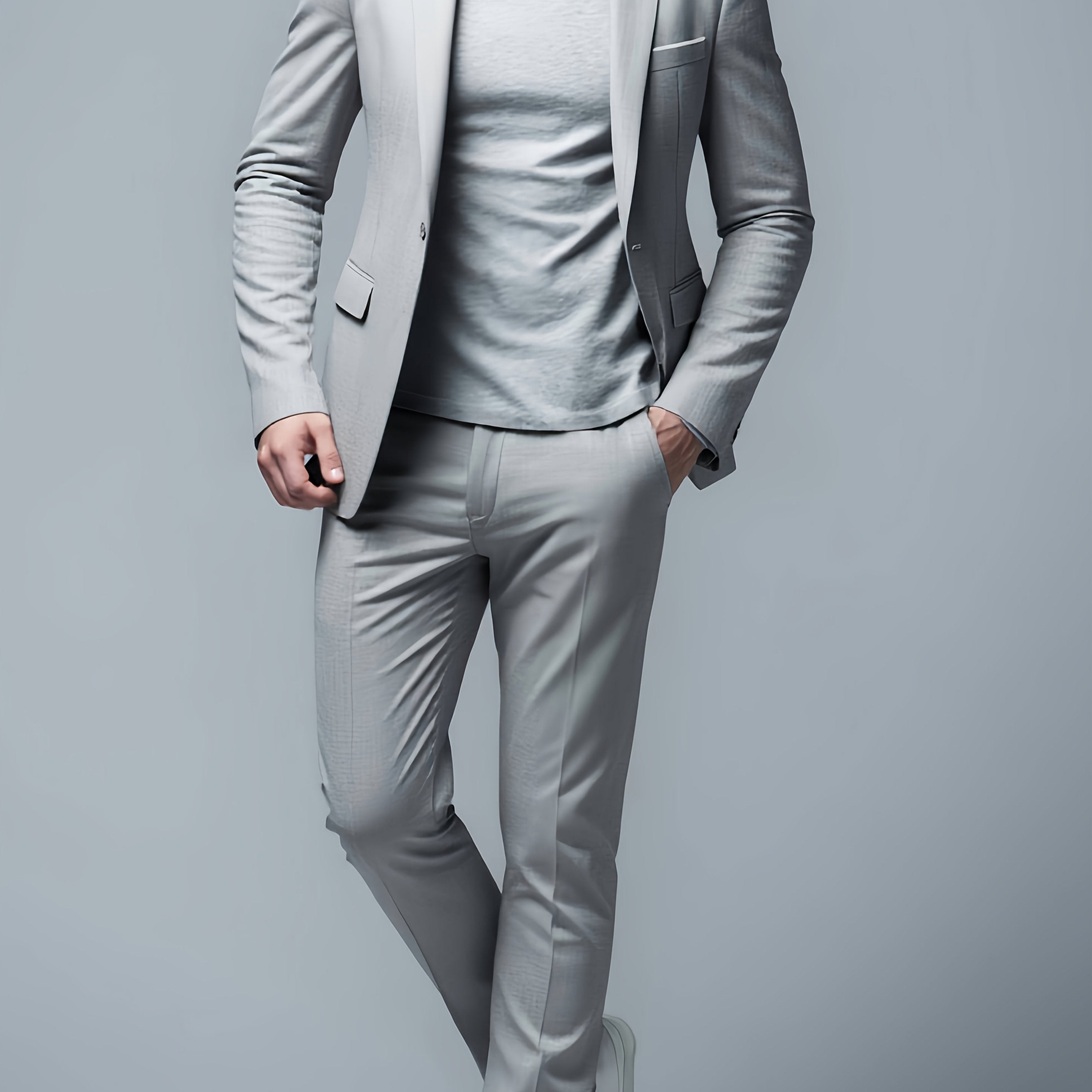 JAMES™ | Men's Stretch Two-Button Suit