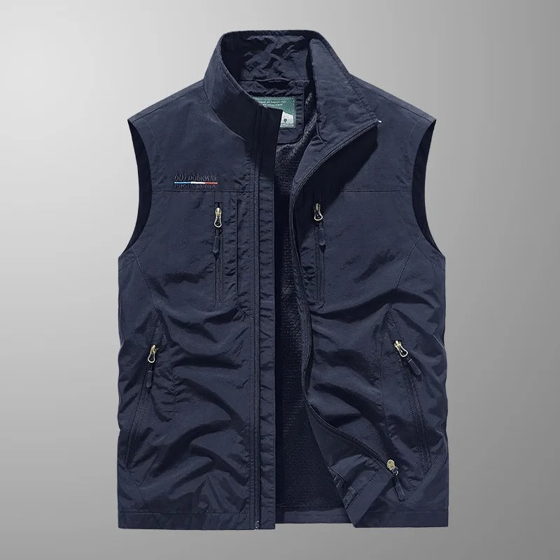 JAMES™ | Men's Nylon Zip Vest