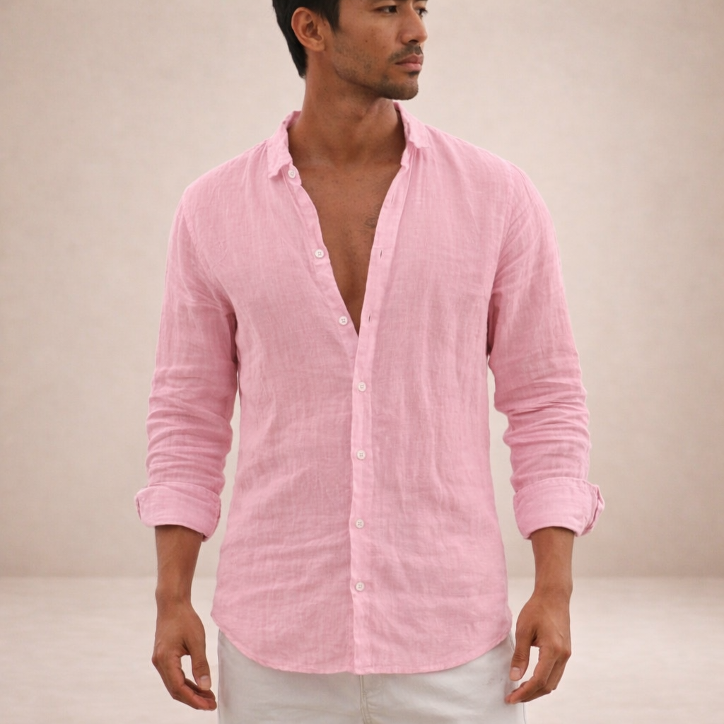 JAMES™ | Open Collar Shirt