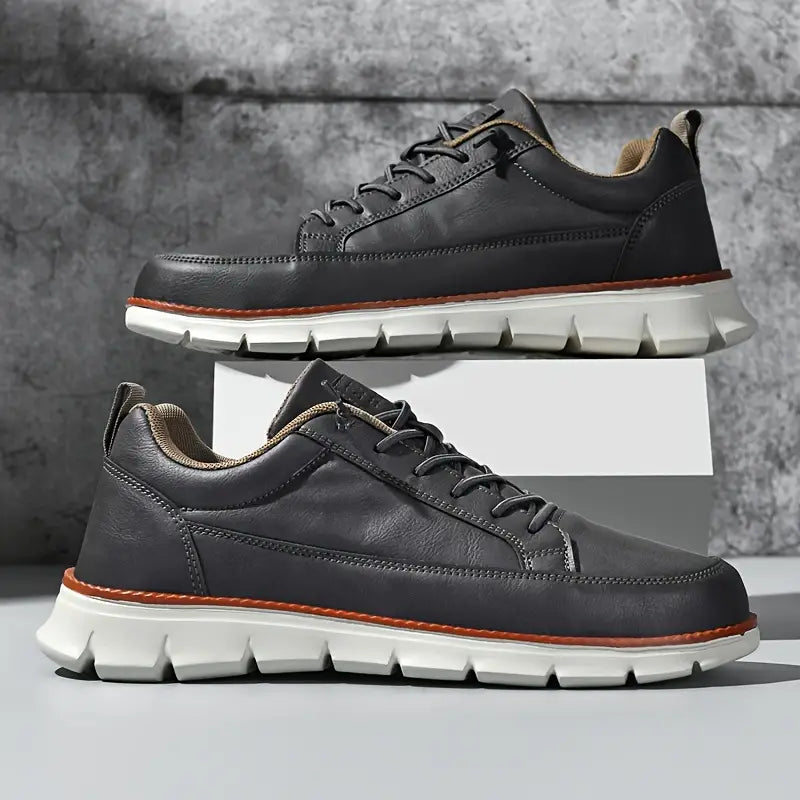 JAMES™ | Men's Leather Orthopedic Support Sneaker