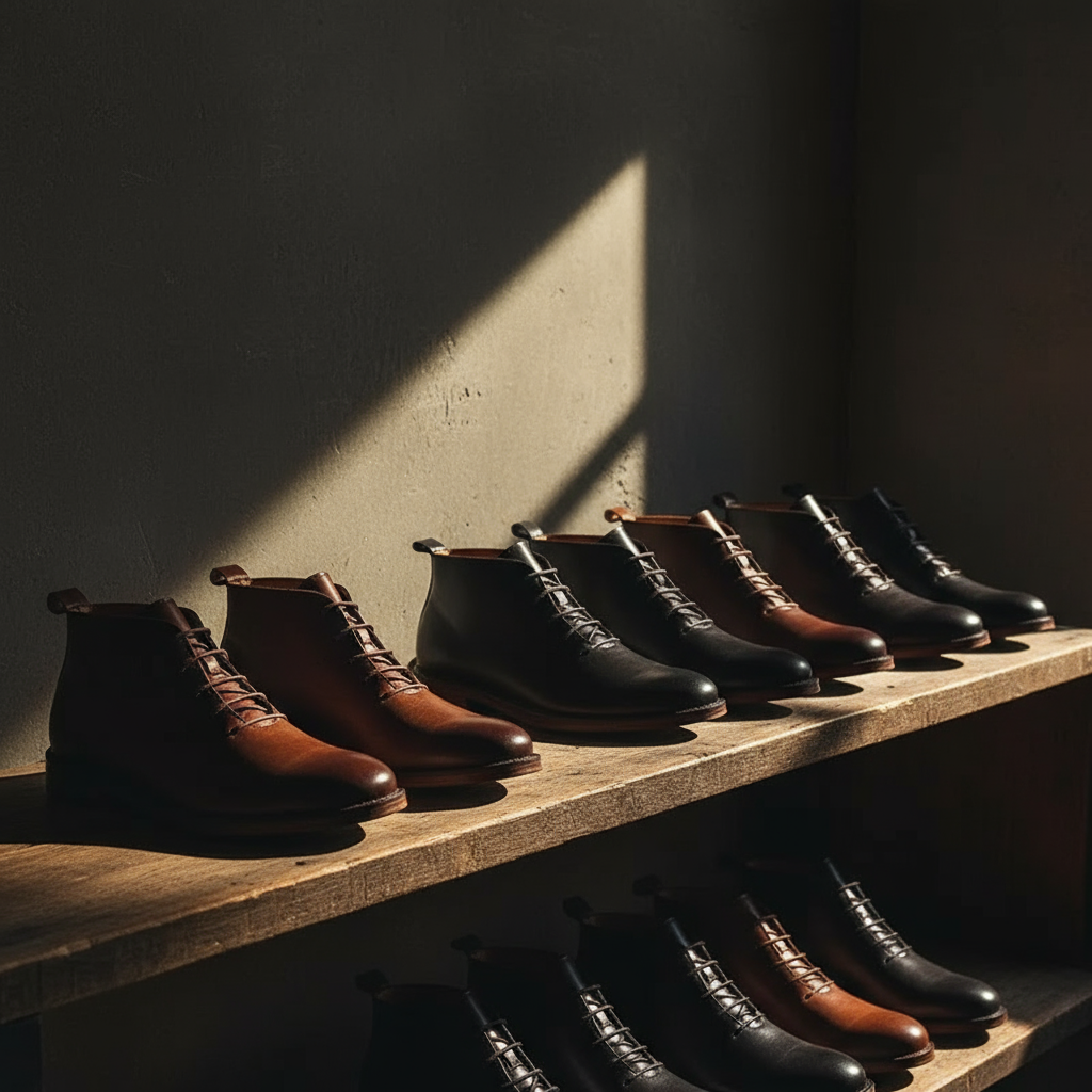 JAMES™ | Men's Full-Grain Leather Lace-Up Boot