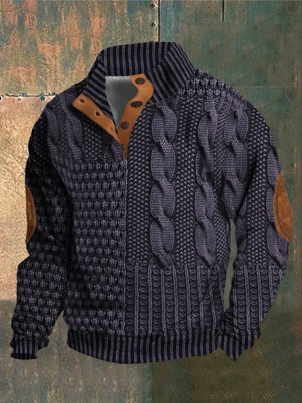JAMES™ | RETRO PRINTED SWEATER