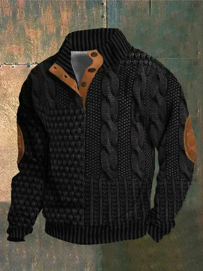 JAMES™ | RETRO PRINTED SWEATER