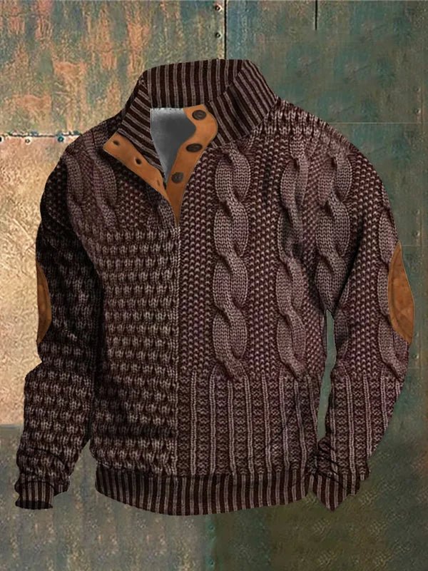 JAMES™ | RETRO PRINTED SWEATER