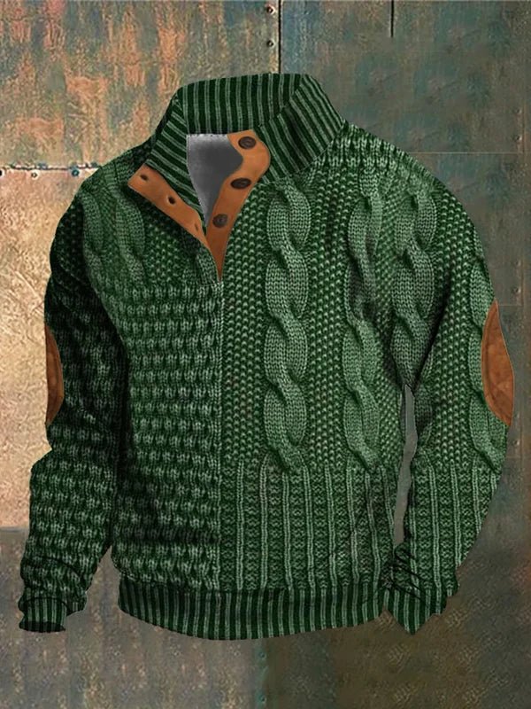 JAMES™ | RETRO PRINTED SWEATER