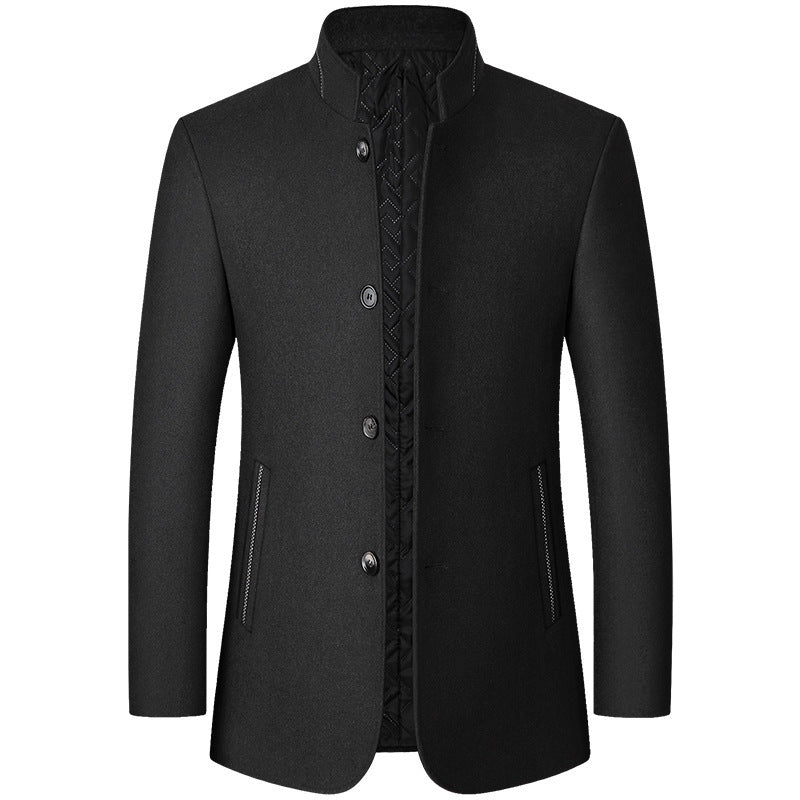 JAMES™ | Men's Tailored Wool-Blend Overcoat