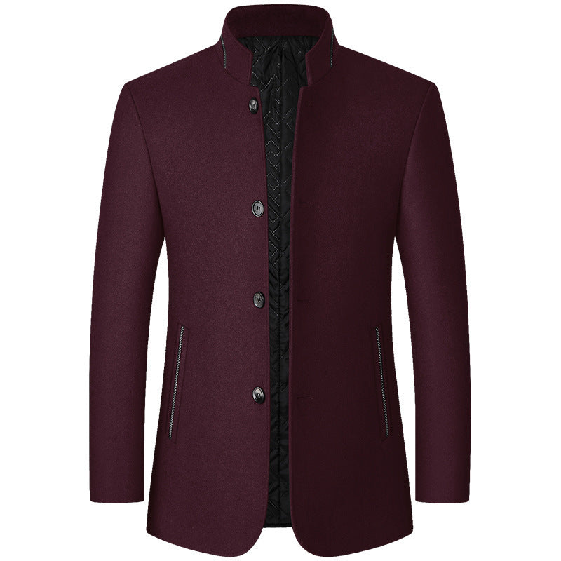 JAMES™ | Men's Tailored Wool-Blend Overcoat