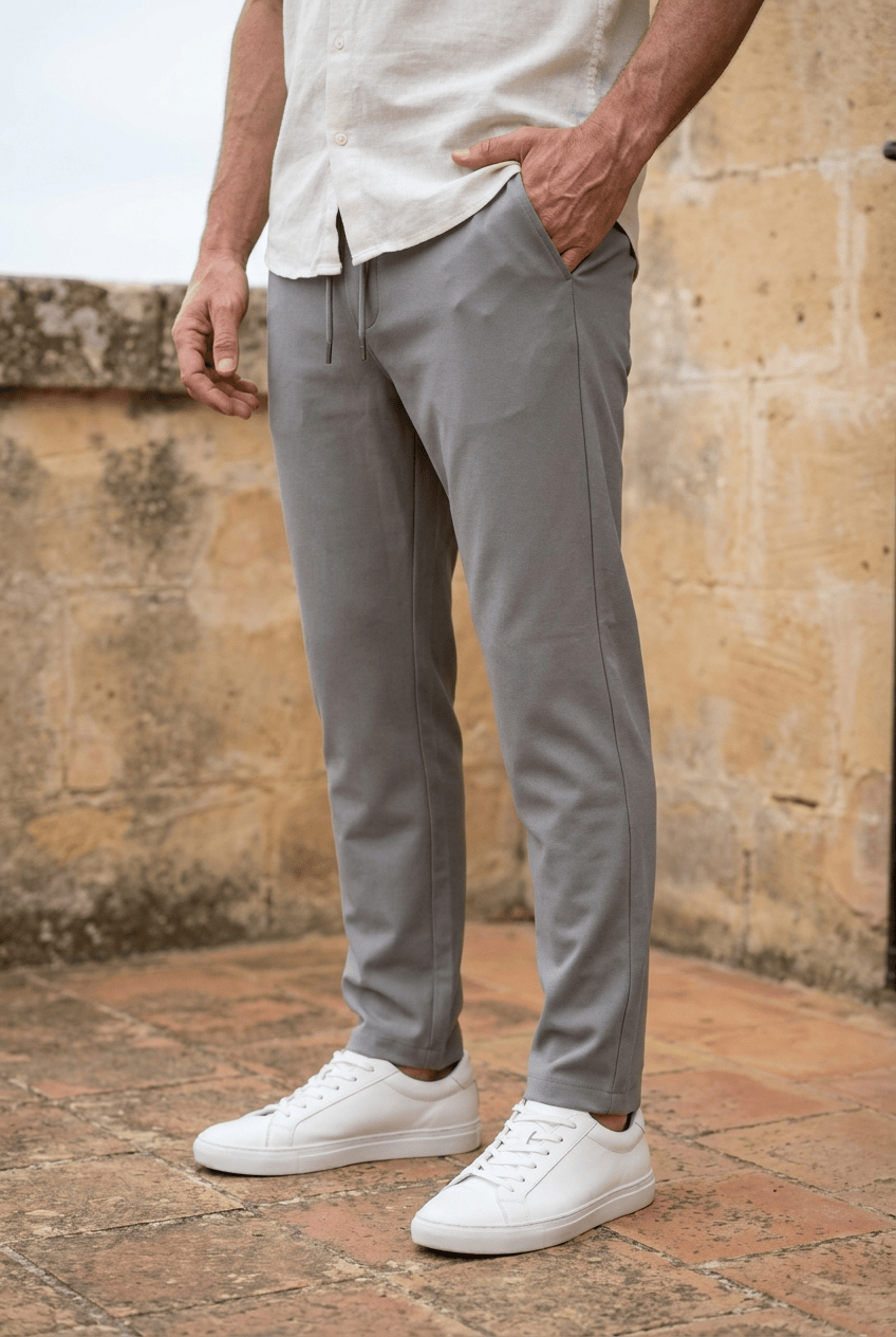 JAMES™ | Men's Slim-Fit Elastic Waist Pants